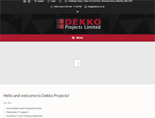 Tablet Screenshot of dekko-it.co.uk